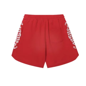 Godspeed Logo Sweat Shorts Red
