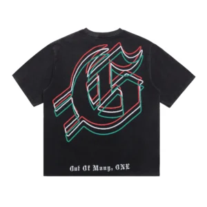 Godspeed Dual Skull T-Shirt Black