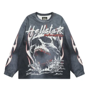 Hellstar World Tour Longsleeve Grey