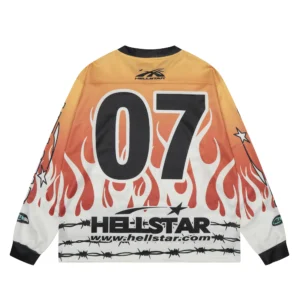Hellstar Flame Jersey 07 Orange