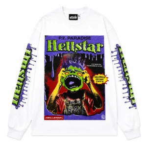 Hellstar Halloween Longsleeve White