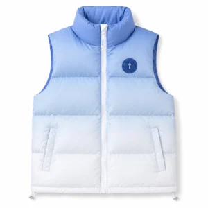 Trapstar Irongate T Badge Gilet Ice Blue