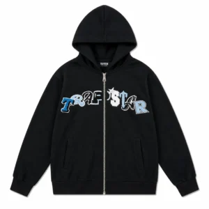 Trapstar Phantom Zip Tracksuit Black