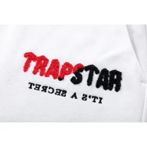 Trapstar Split Gothic Shorts White