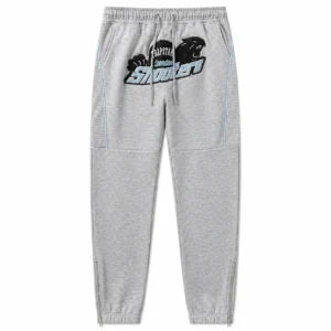 Trapstar Glacier Mesh Shooters Sweatpants Grey