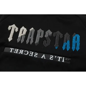Trapstar Shadow Script Hoodie Black