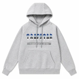 Trapstar Ice Fade Hoodie Grey