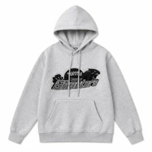 Trapstar Panther Shooters Hoodie Grey