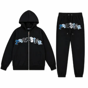 Trapstar Phantom Zip Tracksuit Black