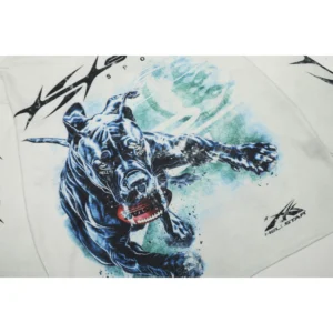 Hellstar Dog Graphic Longsleeve White