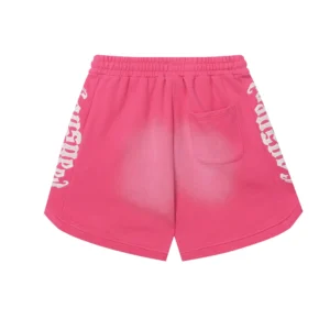 Godspeed Logo Sweat Shorts Pink Bright