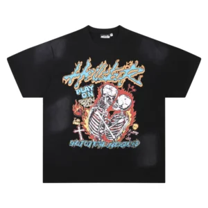 Hellstar Skeleton Underground T-Shirt Black
