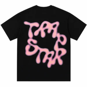 Trapstar Melted Logo T-Shirt Black