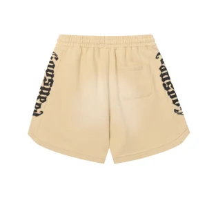 Godspeed Logo Sweat Shorts Beige