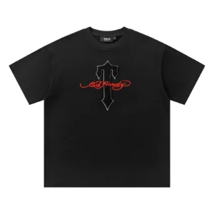 Trapstar Cross Graphic T-Shirt Black
