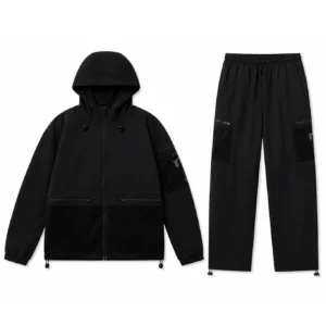 Trapstar Irongate Windbreaker Tracksuit Black