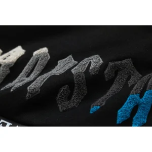 Trapstar Shadow Script Hoodie Black
