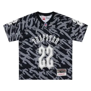 Trapstar Camo Football T-Shirt Grey