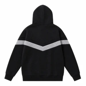 Trapstar Shadow Chevron Hoodie Black