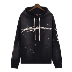 Hellstar Washed Hoodie Black