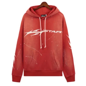 Hellstar Washed Hoodie Red