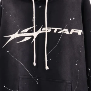 Hellstar Washed Hoodie Black