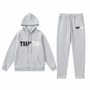 Trapstar Decoded Logo Tracksuit Grey