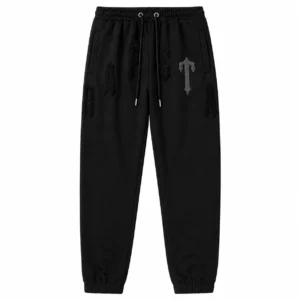 Trapstar Irongate Arch Chenille 2.0 Sweatpants Black