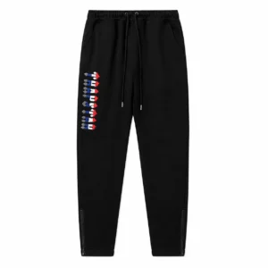 Trapstar Quad Fade Joggers Black