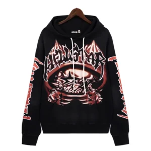 Hellstar Skull Hoodie Black