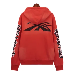 Hellstar Skull Hoodie Red