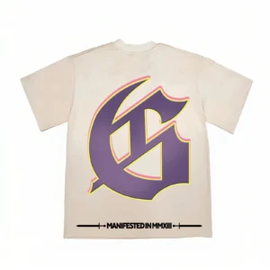 Godspeed Skull Reflection T-Shirt Beige
