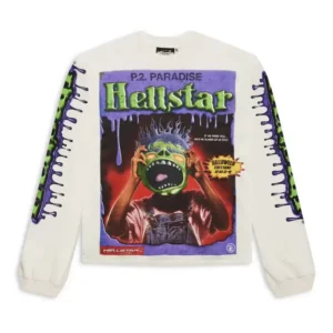 Hellstar P2 Paradise Halloween Longsleeve White