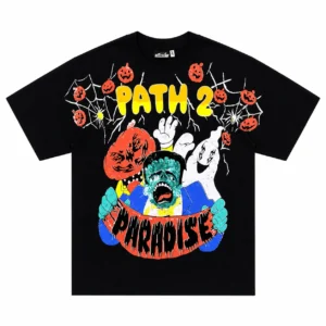 Hellstar Path 2 Paradise Halloween T-Shirt Black