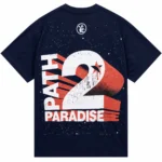 Hellstar Skull Knife T-Shirt Navy