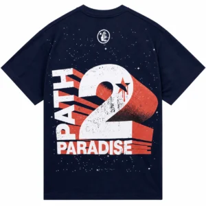 Hellstar Skull Knife T-Shirt Navy