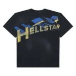 Hellstar Super Flame Chest T-Shirt Black