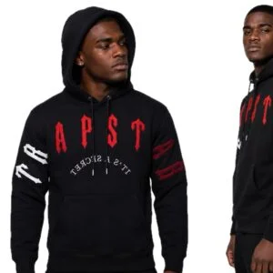 Trapstar Inferno Arch Hoodie Black