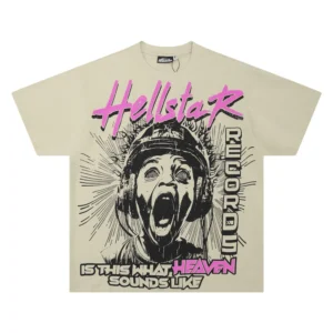 Hellstar World Tour Heaven T-Shirt Beige