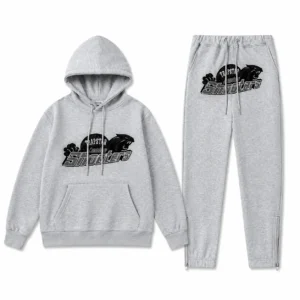 Trapstar Panther Shooters Tracksuit Grey