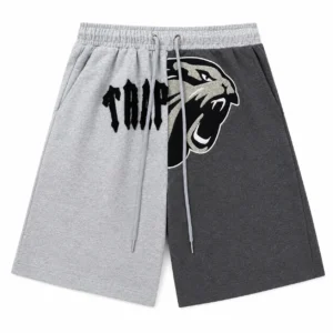 Trapstar Panther Division Shorts Grey