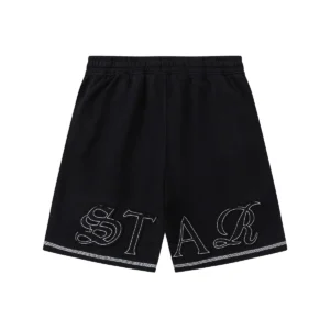 Trapstar Monogram Sweat Shorts Black