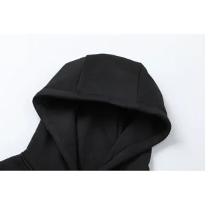 Trapstar Shadow Script Hoodie Black