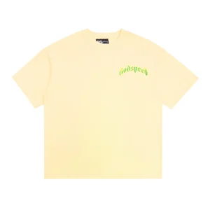 Godspeed Masked Skull T-Shirt Beige