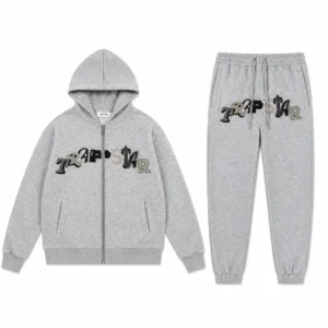 Trapstar Wildcard Zip Tracksuit Grey