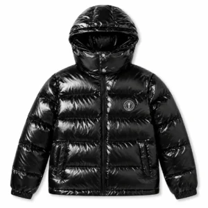 Trapstar Irongate AW23 Hooded Puffer Jacket Black