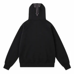 Trapstar Shadow Fade Hoodie Black