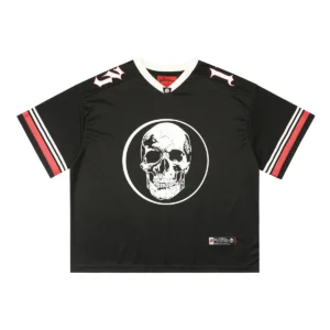 Godspeed Skull Jersey T-Shirt Black
