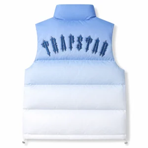 Trapstar Irongate T Badge Gilet Ice Blue