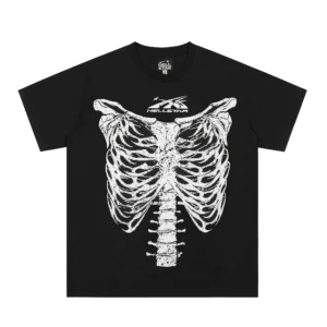 Hellstar Skeleton Ribcage T-Shirt Black